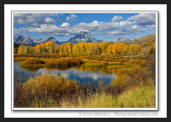 'Autumn Color at Oxbow' ~ Grand Teton Nat'l Park
