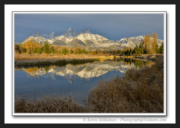 'Snowy Teton Reflection' ~ Grand Teton Nat'l Park