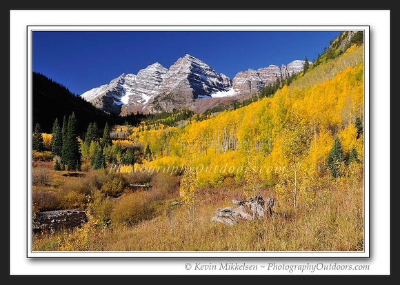 'Autumn at Marroon Bells' - White River Nat'l Forest