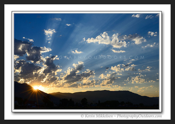 'Rays of a New Day' ~ Ogden Valley