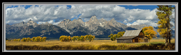 'Afternoon in the Tetons' ~ Moulton Barn/GTNP