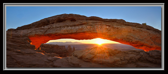 'February Sunrise' ~ Mesa Arch/Canyonlands