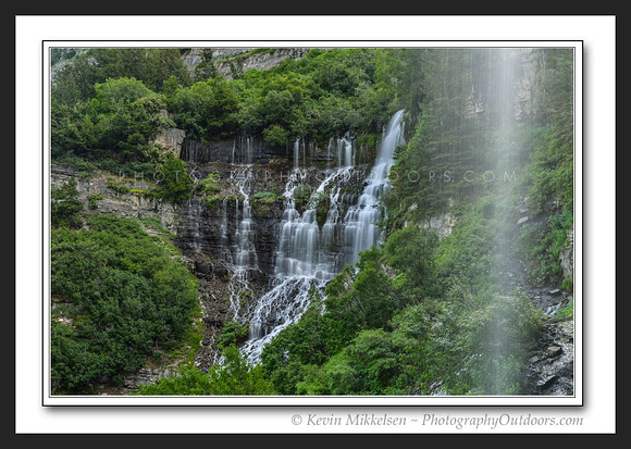 'Through the Waterfall' ~ Mt Timpanogos Wilderness