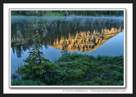 'Flat Water Reflection' ~ Fehr Lake/High Uintas