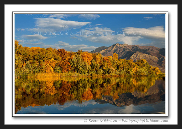 'Fall Reflections' ~ Mount Ogden