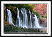 'Upper Navajo Falls' ~ near Supai, Az