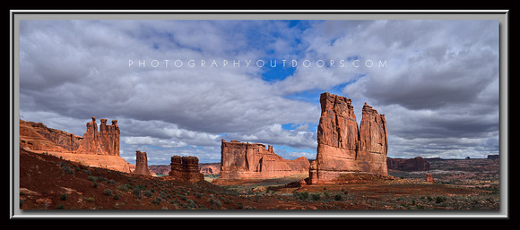 'Towers of the Courthouse' ~ Arches Nat'l Park