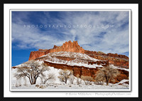 'Winter at the Castle' ~ Capitol Reef National Park