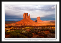 'Shadow Rising' ~ Monument Valley