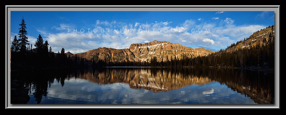 'Ruth Lake Reflection' ~ High Uintas Backcountry