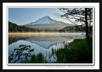 'Trillium Lake Mist' ~ Trillium Lake/Mt Hood