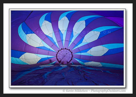 'Purple Pinwheel' ~ Ogden Valley Balloon Fest (2014)