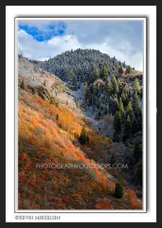 'October Dusting' ~ North Ogden Canyon