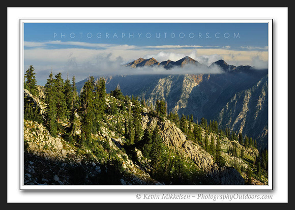 'Across the Canyon' ~ Little Cottonwood/Mt.Superior