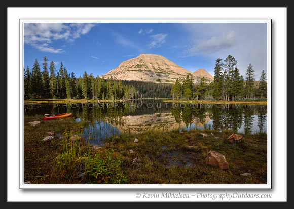 'Mountain Lake Reflection' ~ High Uinta Mountains