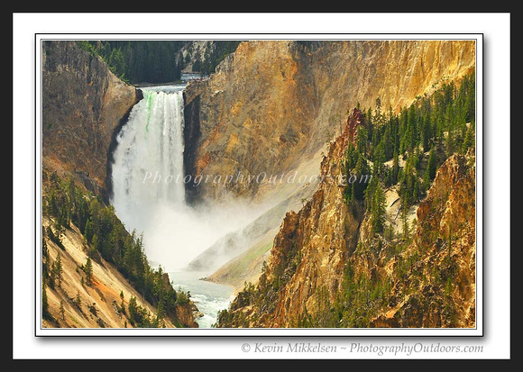 'Yellowstones Lower Falls' -YNP