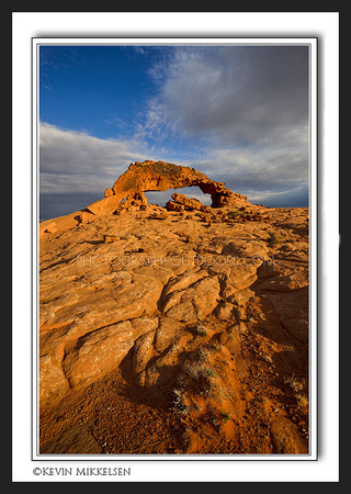 'Vertical Sunset Arch' ~ Grand Staircase/Escalante Monument