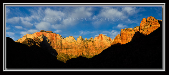 'Towers of the Virgin' ~ Zion Nat'l Park