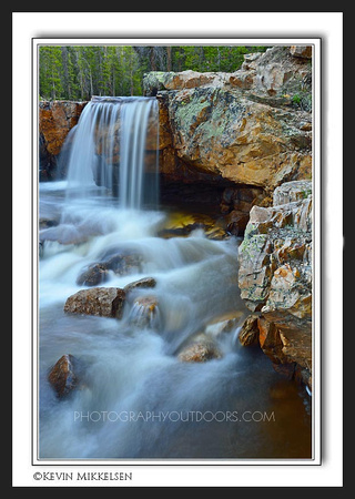 'Falls on Provo River' ~ High Uinta Mountains