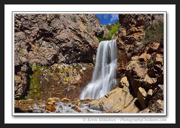 'Adams Canyon Waterfall' ~ Wasatch Nat'l Forest