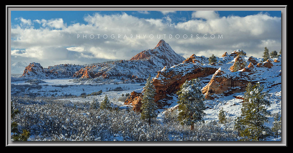 'Land of Pyramids' ~ Red Butte WSA