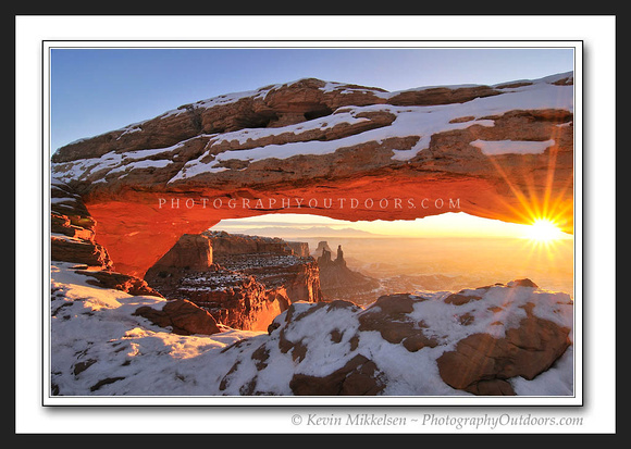 'Sunrise at Mesa Arch' - Canyonlands Nat'l Park