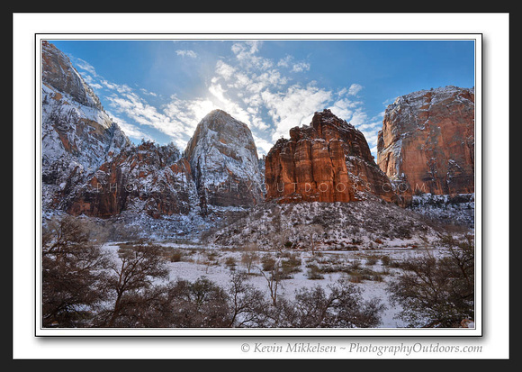 'Towers at Big Bend' ~ Zion Canyon