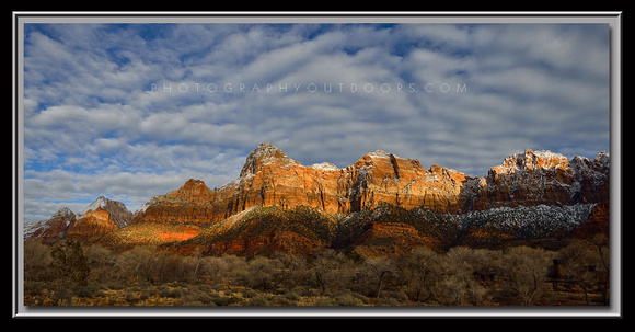 'January in Zion' ~ Zion N.P.