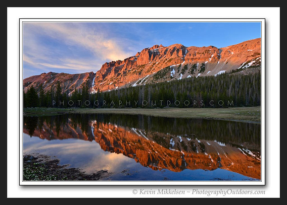 'Haydens Peak Sunset' ~ High Uinta Mountains