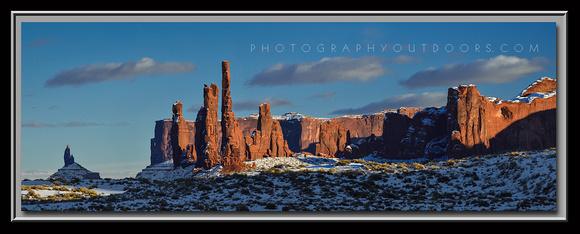 'Totem Pole Landscape' ~ Navajo Tribal Park