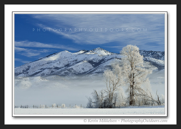 'Winters First Frost' ~ Ogden Valley/James Peak