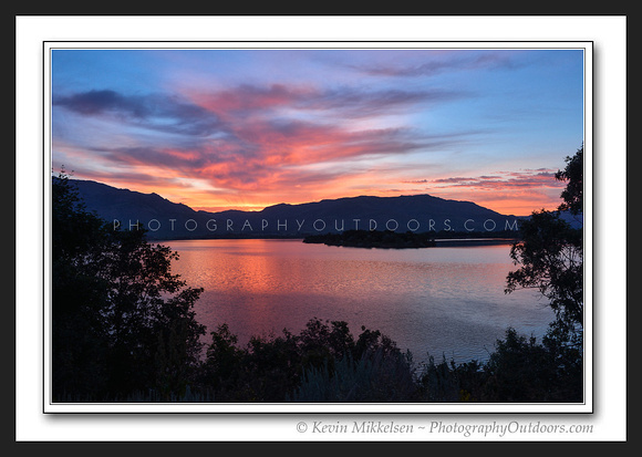'Cemetary Point Sunrise' ~ Pineview Reservior