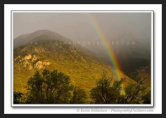 'Lewis Peak Rainbow' ~ North Ogden
