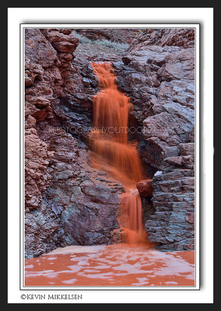 'Sediment Waterfall' ~ Arches Nat'l Park