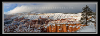 'Winter Hoodoos' ~ Sunset Point/Bryce Canyon