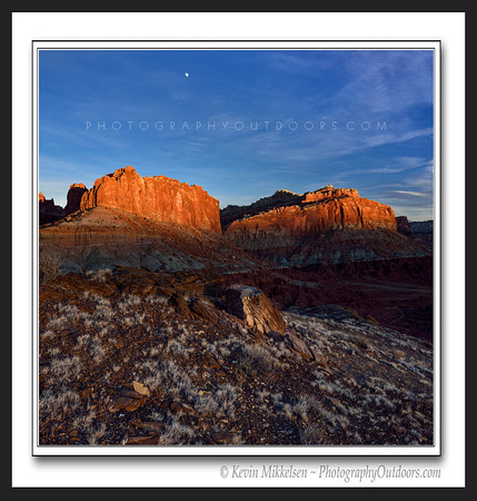'Sunset Domes' ~ Capitol Reef N.P.