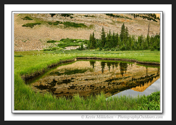 'Serene Reflection' ~ High Uinta Mountains