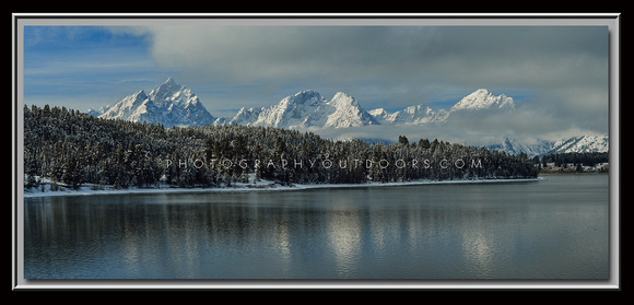 'Winter Water' ~ Jackson Lake/GTNP