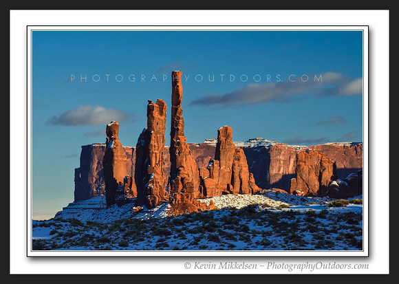 'Totem Poles' ~ Monument Valley