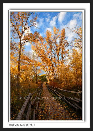 'Parkway Trail Sunset' ~ Weber River Parkway