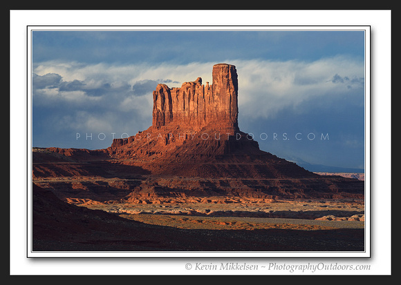 'Butte Sunset' ~ Monument Valley