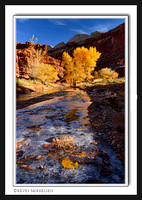 'Early Autumn Chill' ~ Fremont River/Capitol Reef