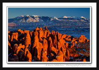 'Mountains and Spires' ~ Arches National Park