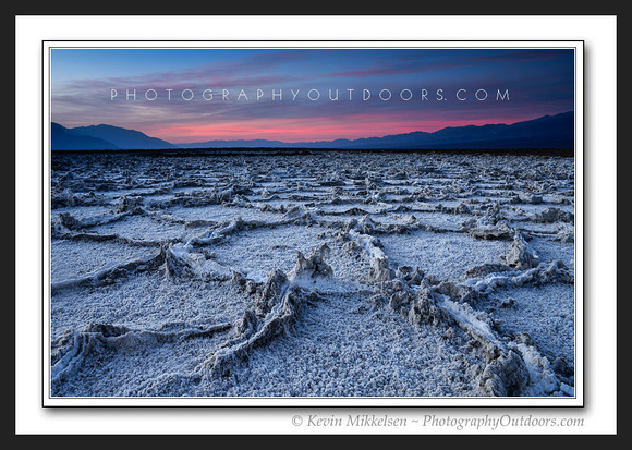 'Polygon Sunrise' ~ Death Valley