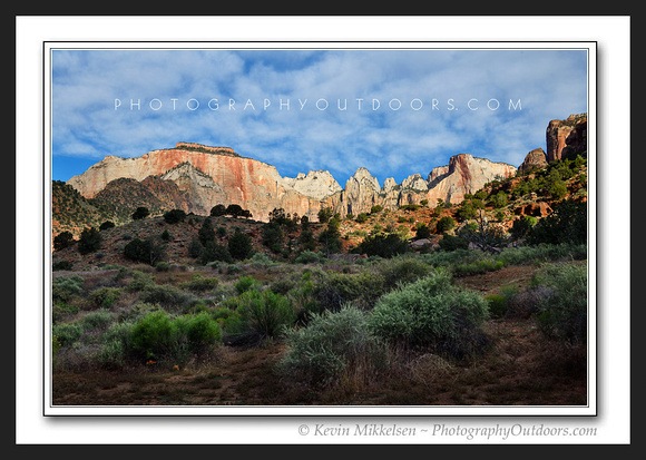 'Virgin Towers Sunrise' ~ Zion National Park