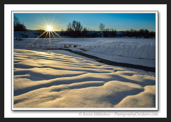 'February Sunburst' ~ Ogden Valley