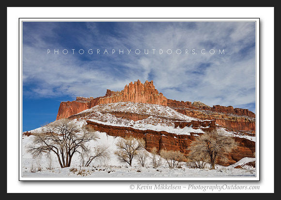 'Winter at the Castle' ~ Capitol Reef National Park