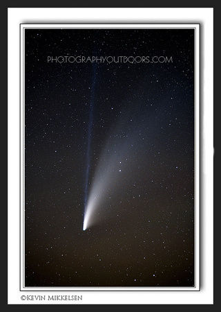 'Comet Neowise' - as seen from the Uinta Mountains