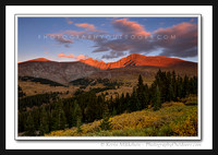 'Mt Bierstadt Sunset' ~ Mt Evans Wilderness