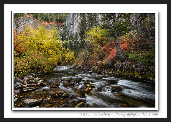 'Colorful River' ~ Logan Canyon